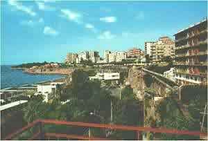 Capo Oncino da una terrazza di v.le Marconi